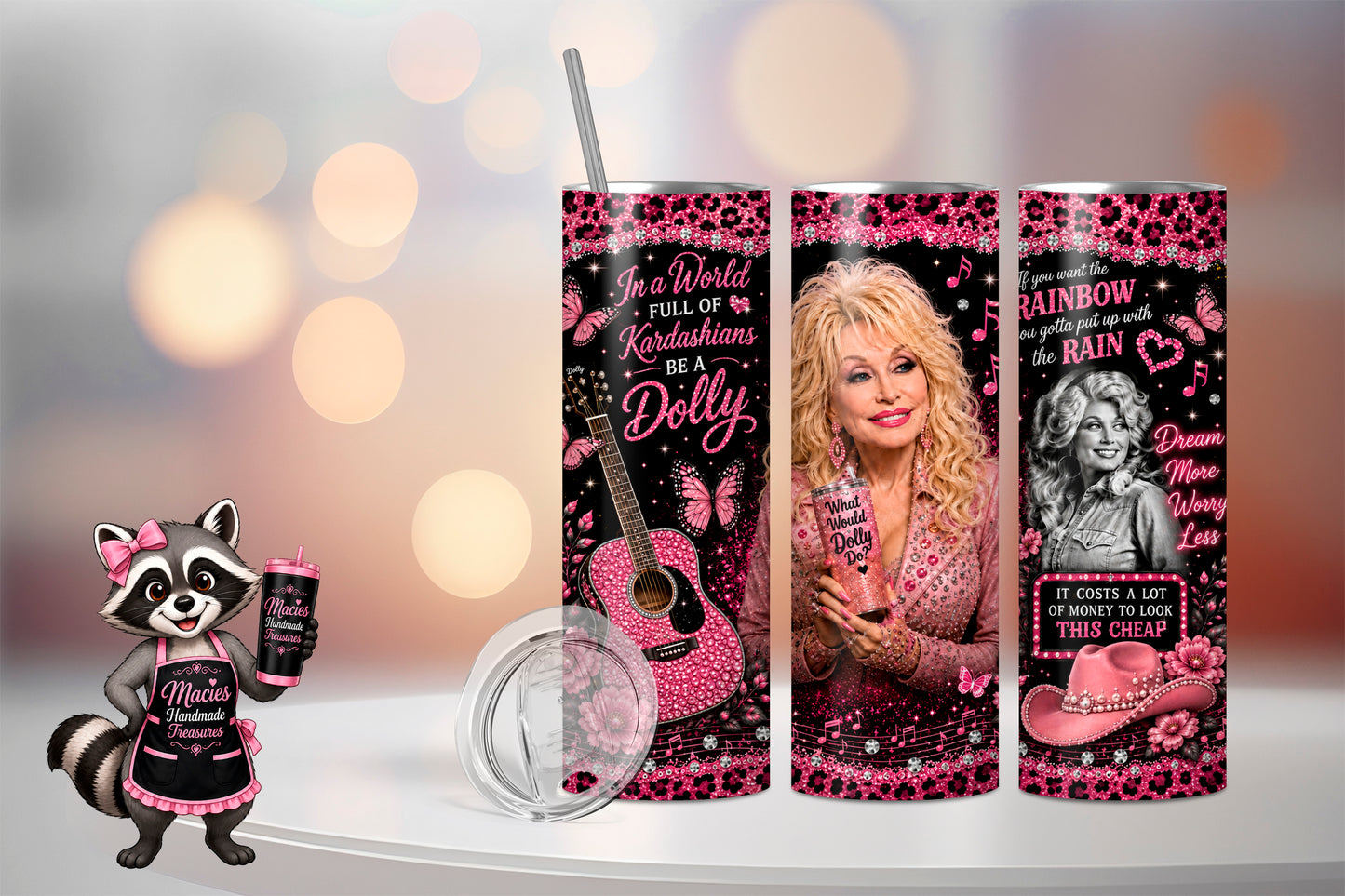 Dolly Parton – 20 oz Tumbler