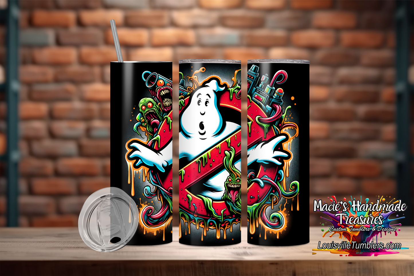 20 oz GhostBusters Monsters Tumbler