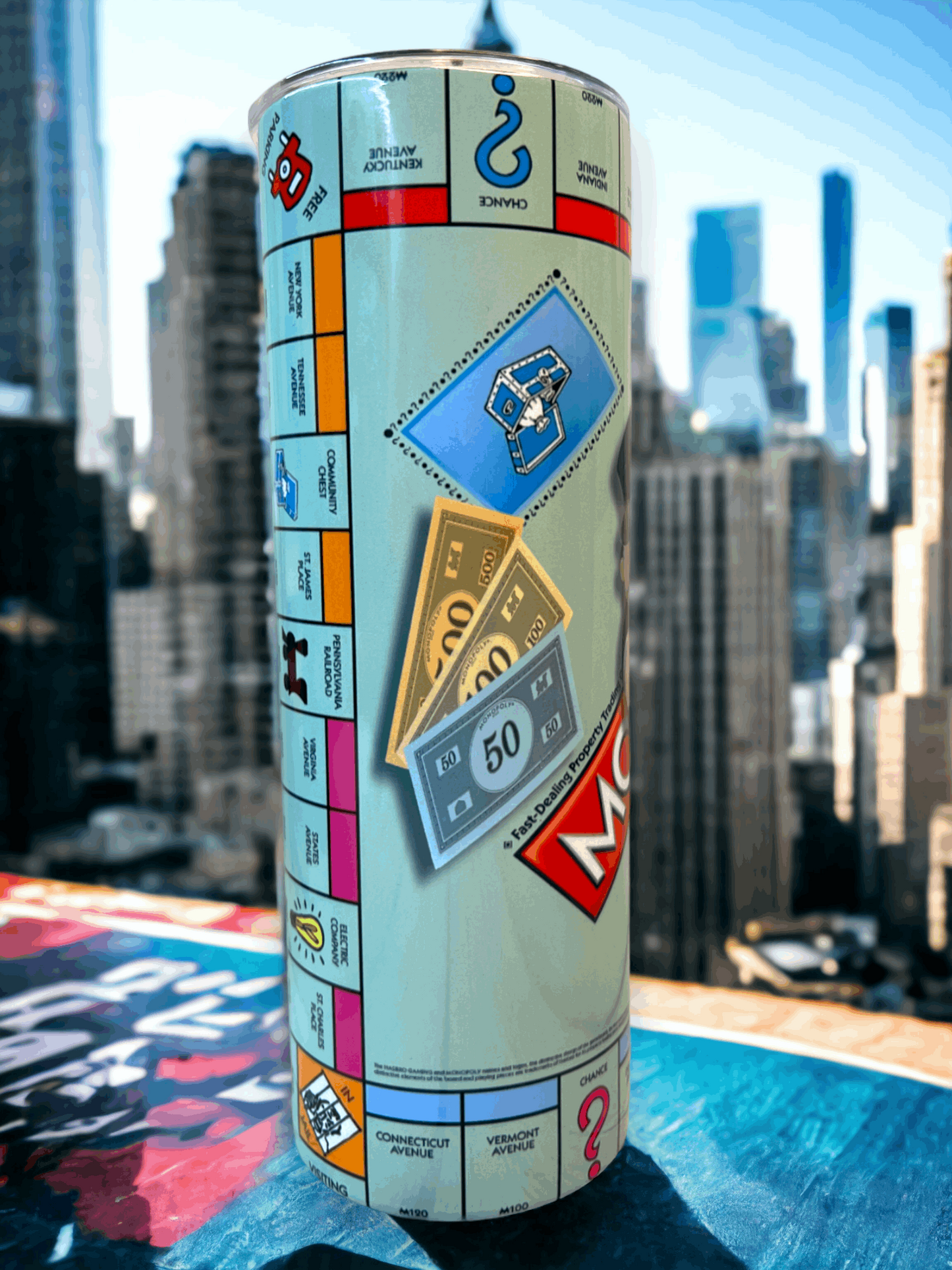 20 oz Monopoly Tumbler