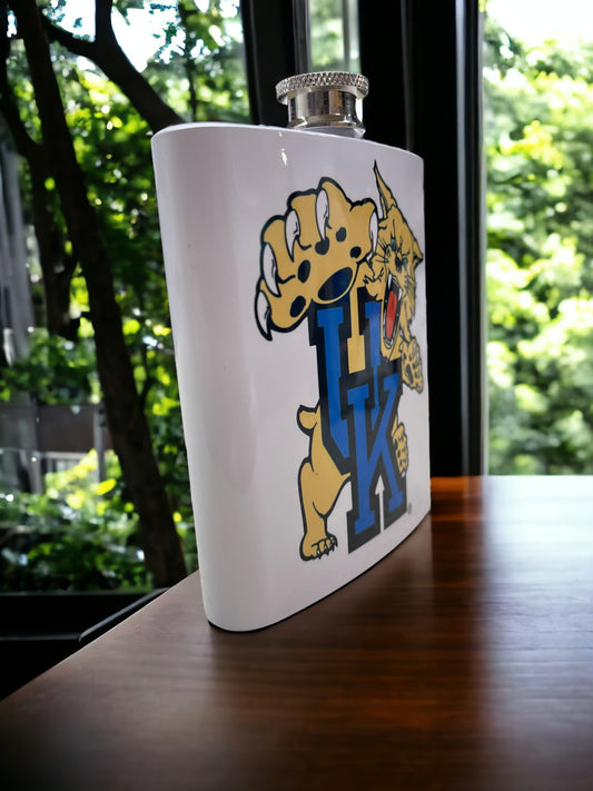 7oz U of K Flask