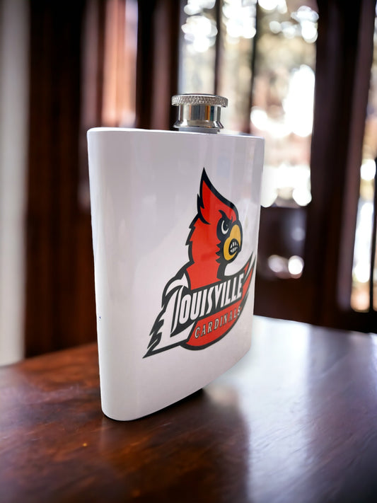 7oz U of L Hip Flask