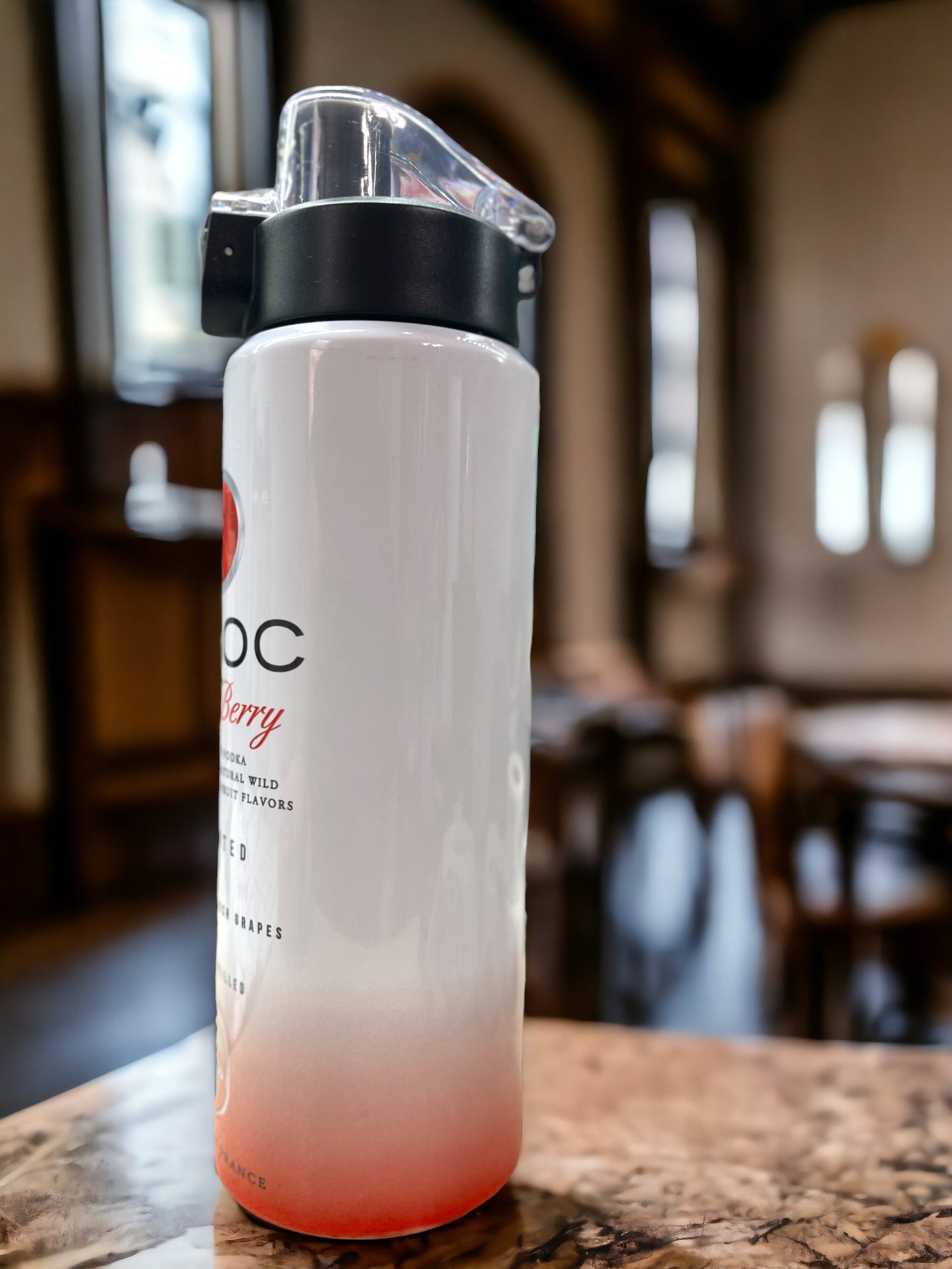 26 oz Fruit Infuser / water Tumbler Ciroc Red