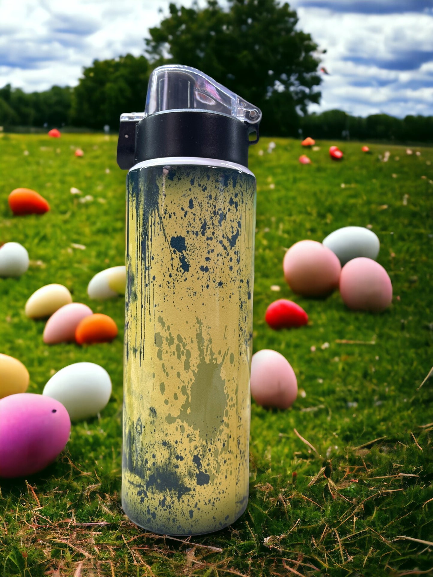 26 oz Fruit Infuser / Water Tumbler Old Shell Oil