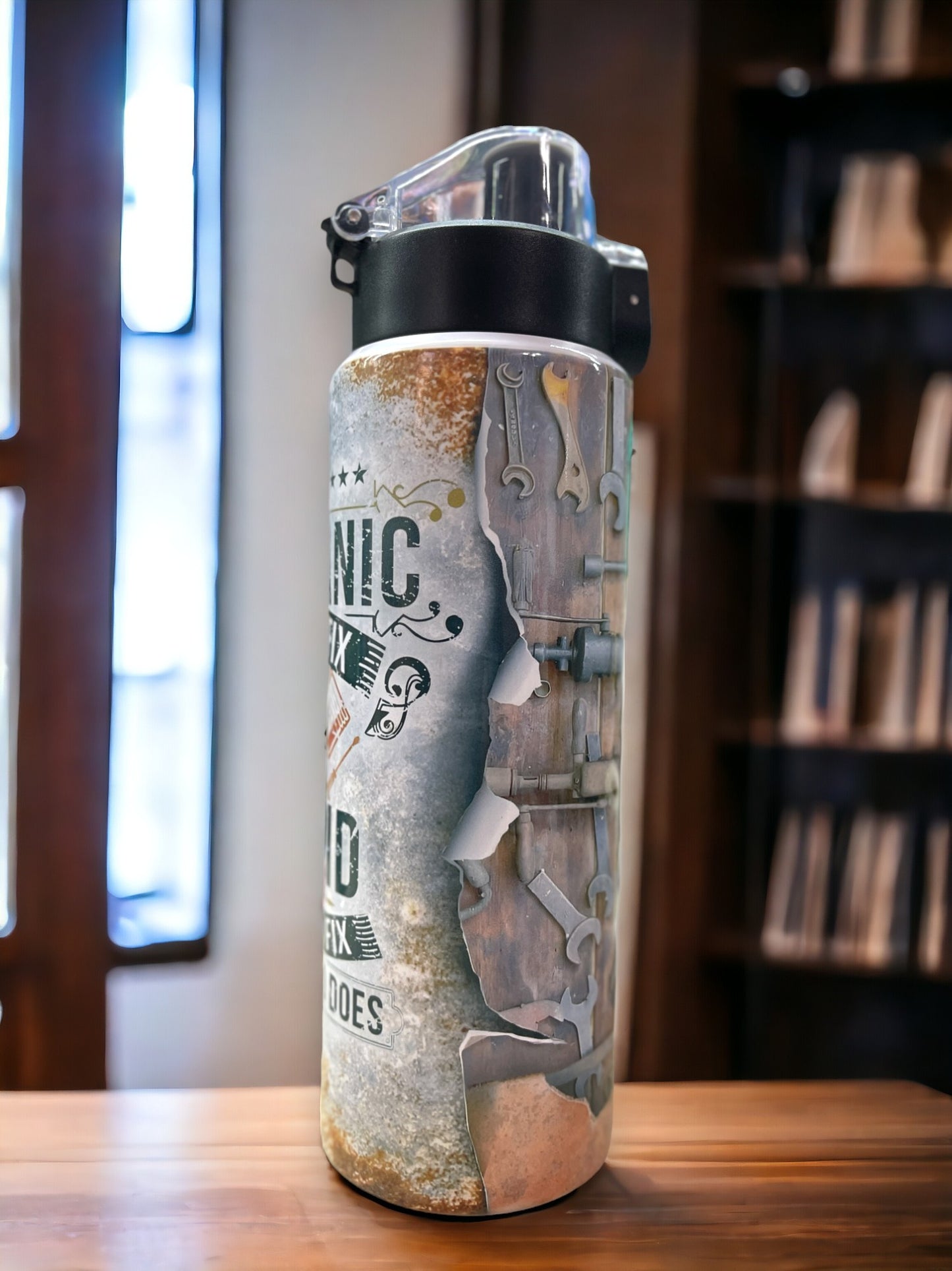 26 oz Fruit Infuser / Water Tumbler Can't fix Stupid