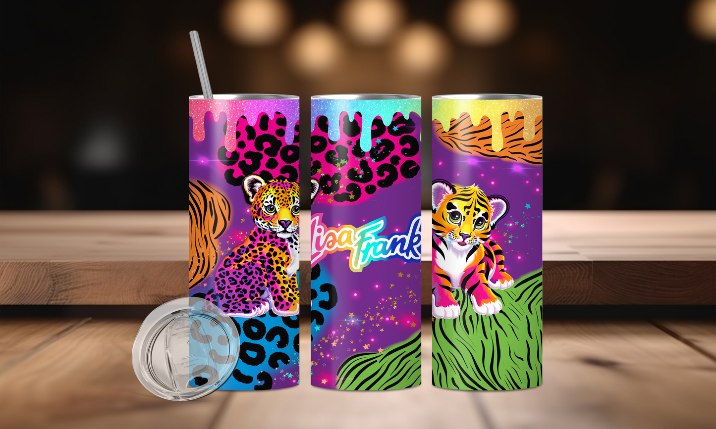 20 oz Lisa Frank Tumbler