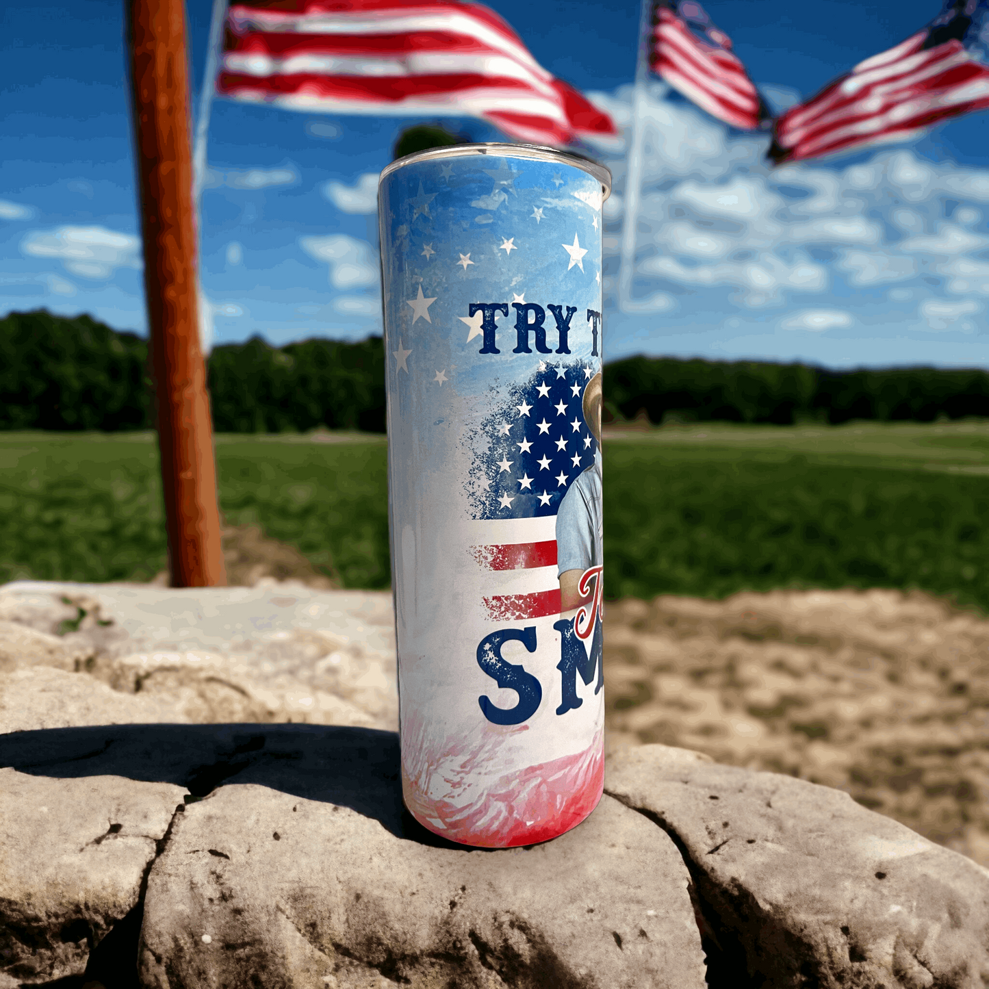 20 oz Jason Aldean Try that in a Small Town Tumbler