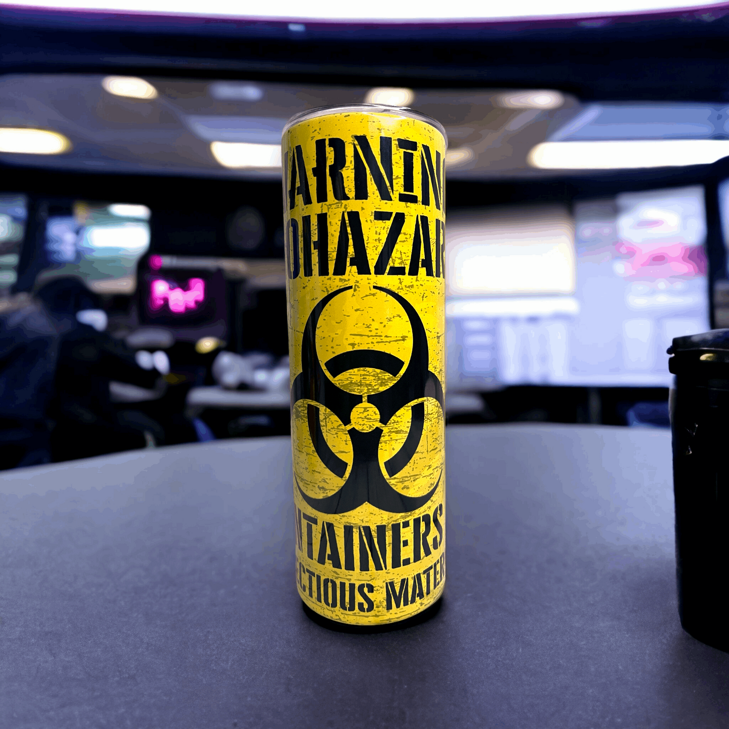20 oz Yellow BioHazard Tumbler
