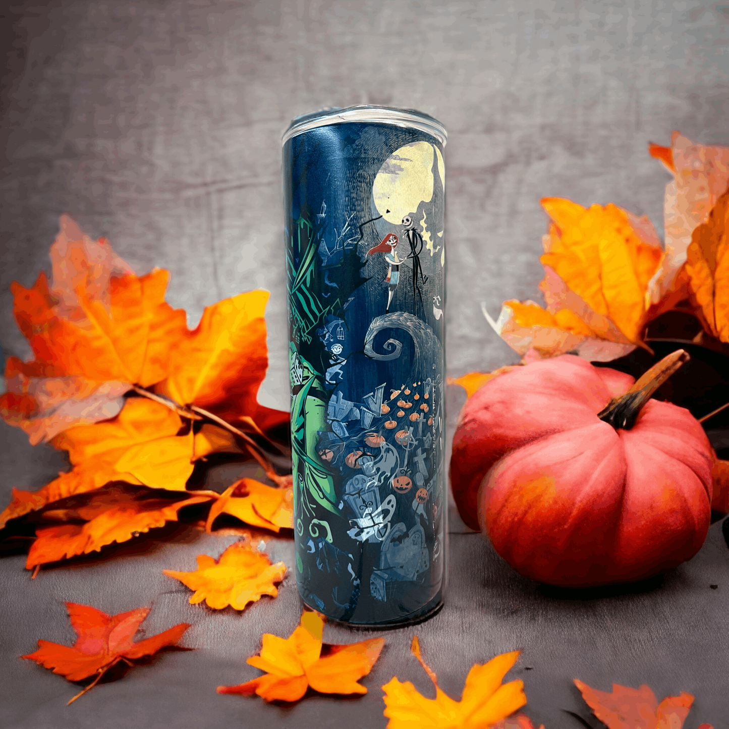 20 oz Green Glow N Dark BoogieMan Tumbler