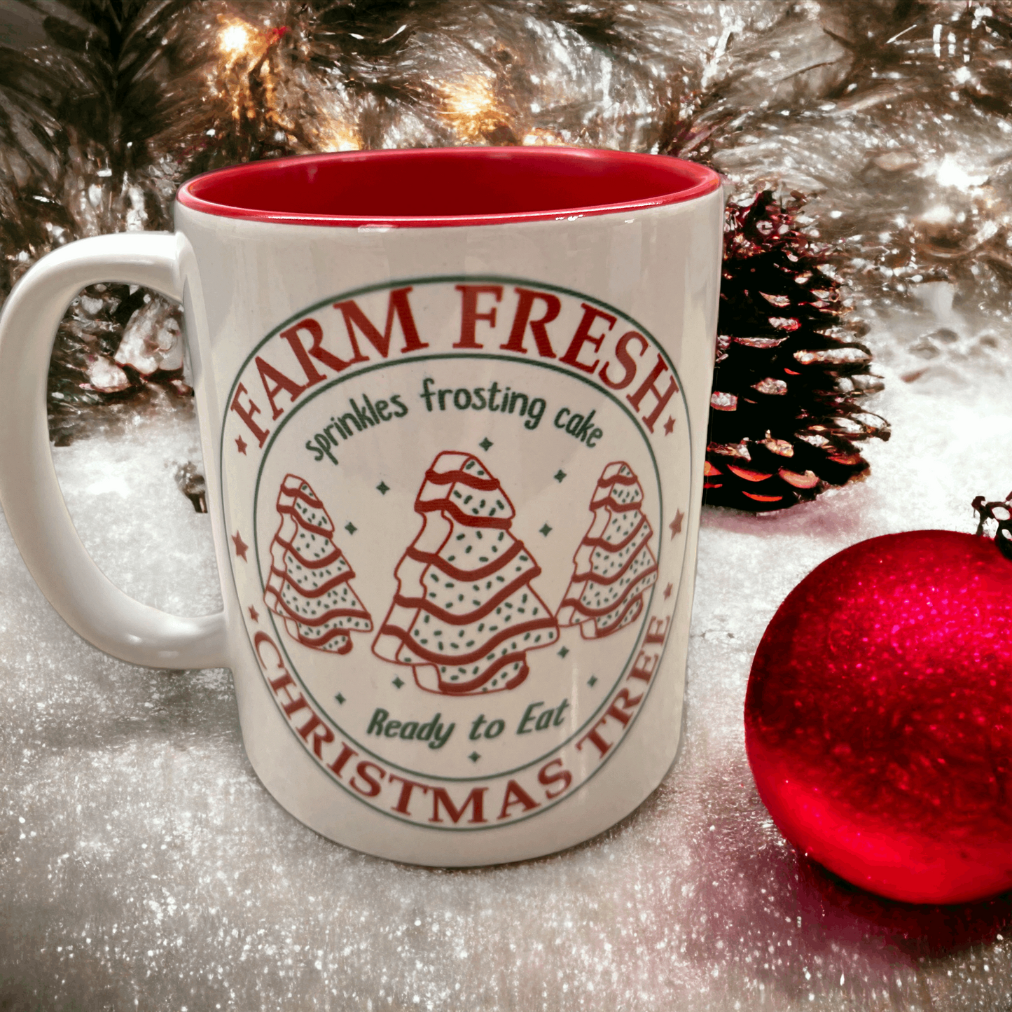 11oz Farm Fresh Christmas Trees Ready to eat