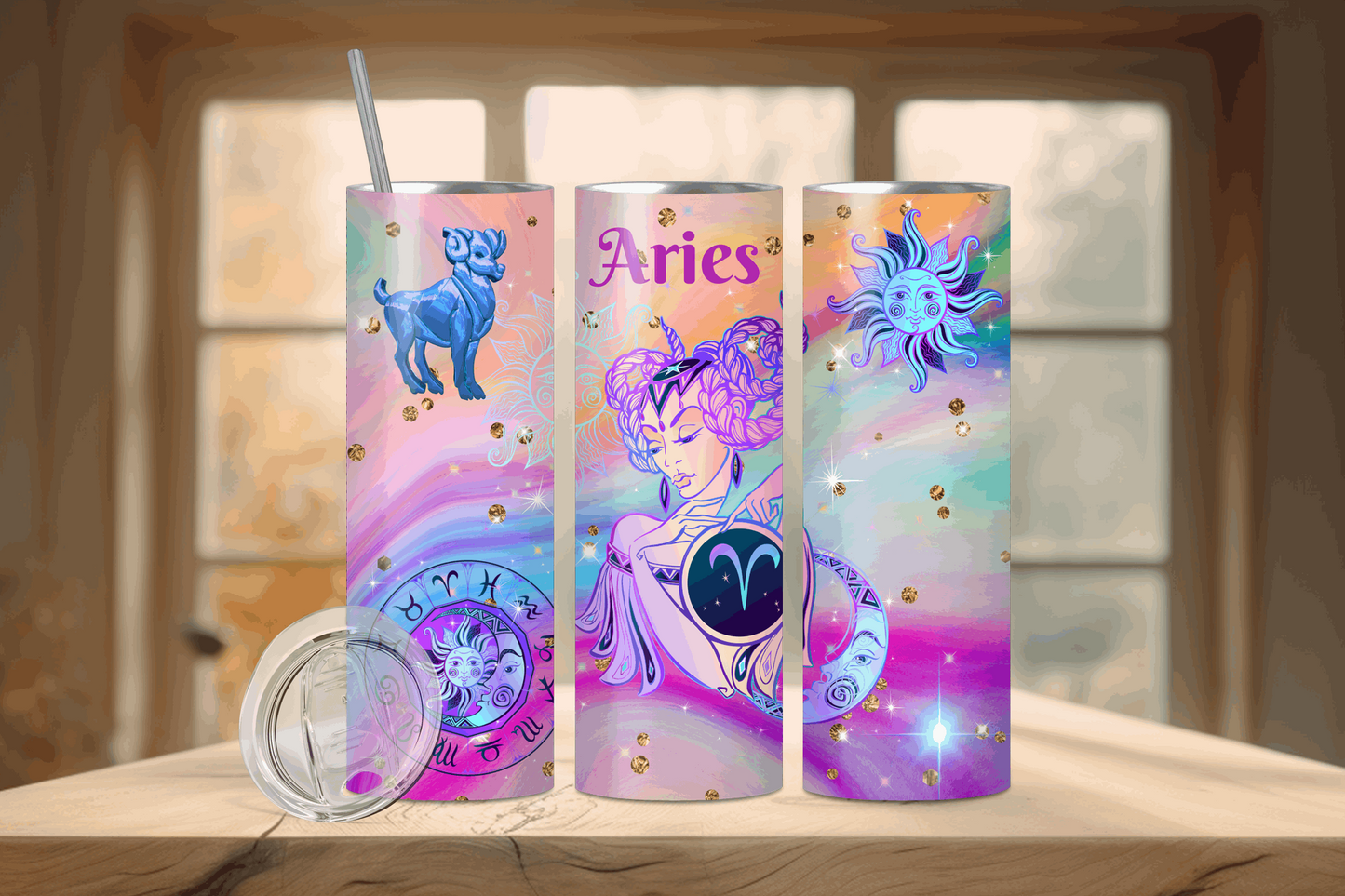 20oz Zodiac Signs Tumbler