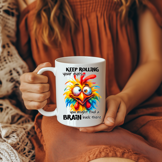 15 oz Coffee Mug - Keep Rolling