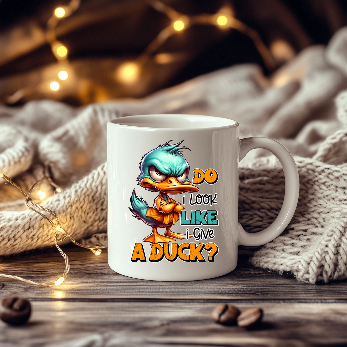 15 oz Coffee Mug - Do I look like I give a Duck