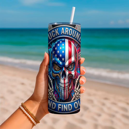 20 oz FAFO by Macies Handmade Treasures Tumbler
