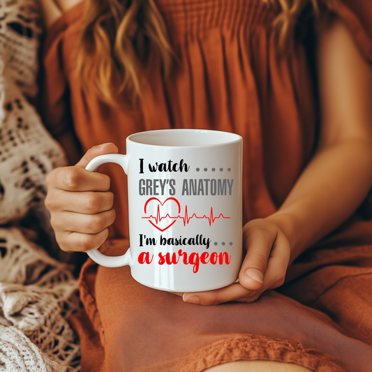 15 oz Coffee Mug - Greys Anatomy