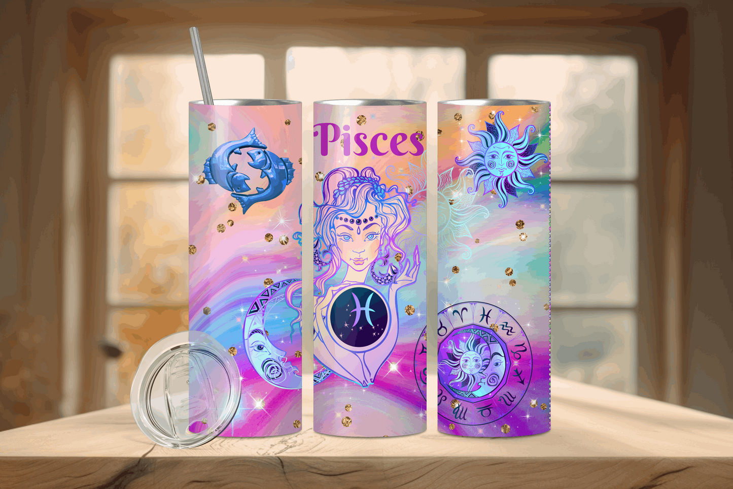 20oz Zodiac Signs Tumbler