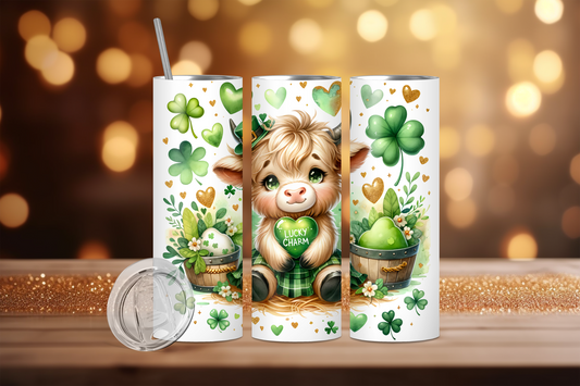 20oz Baby Cow Lucky Charm