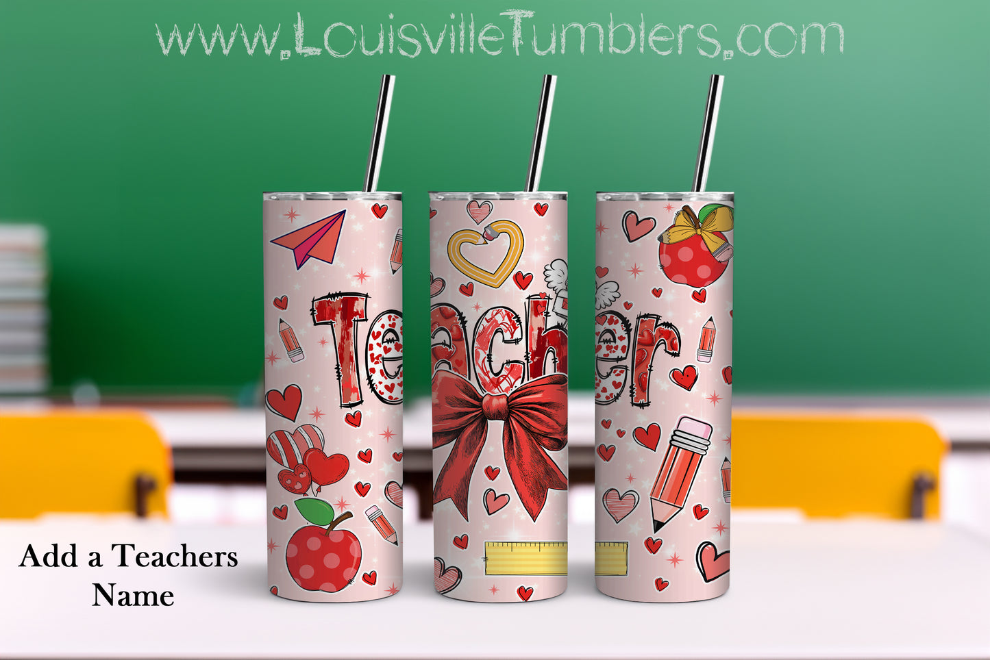 20 oz Teachers Valentine