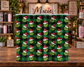 Green Christmas Character Buffalo Plaid 20 oz Tumbler