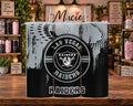 Las Vegas Raiders Distressed Black and Silver 20 oz Tumbler