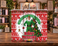 Funny Elf Christmas Niny Muggins 20 oz Tumbler