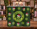 Green Holiday Character Snowflake 20 oz Tumbler