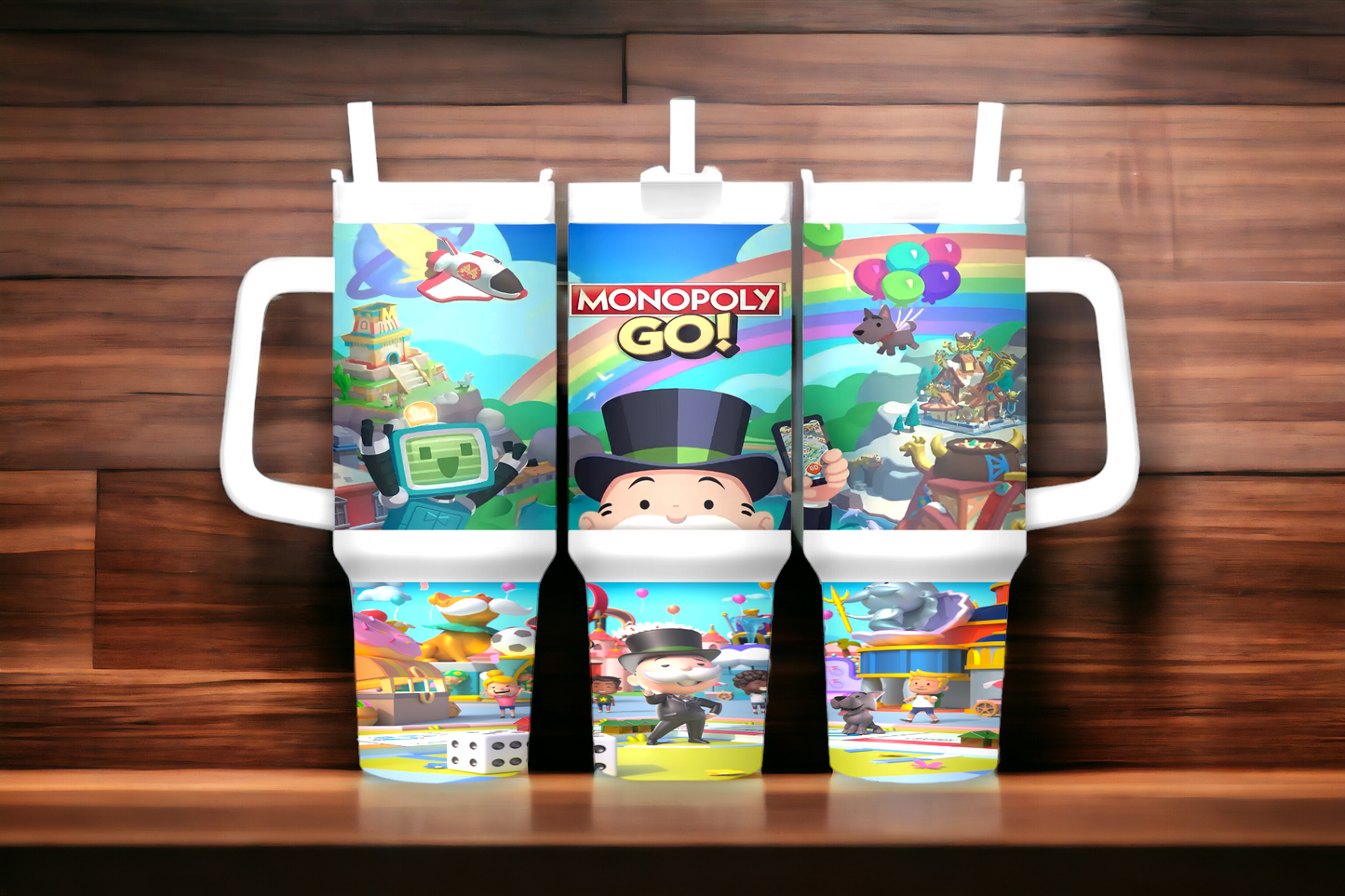 40 oz Monopoly Go Tumbler