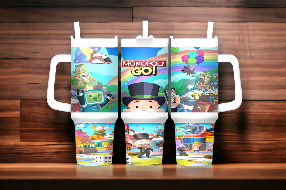Photo of Monopoly Go – 40 oz Tumbler