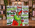 Funny Grinch Leopard Print 20 oz Tumbler