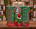 Grinchmas Coffee Checklist 20 oz Tumbler