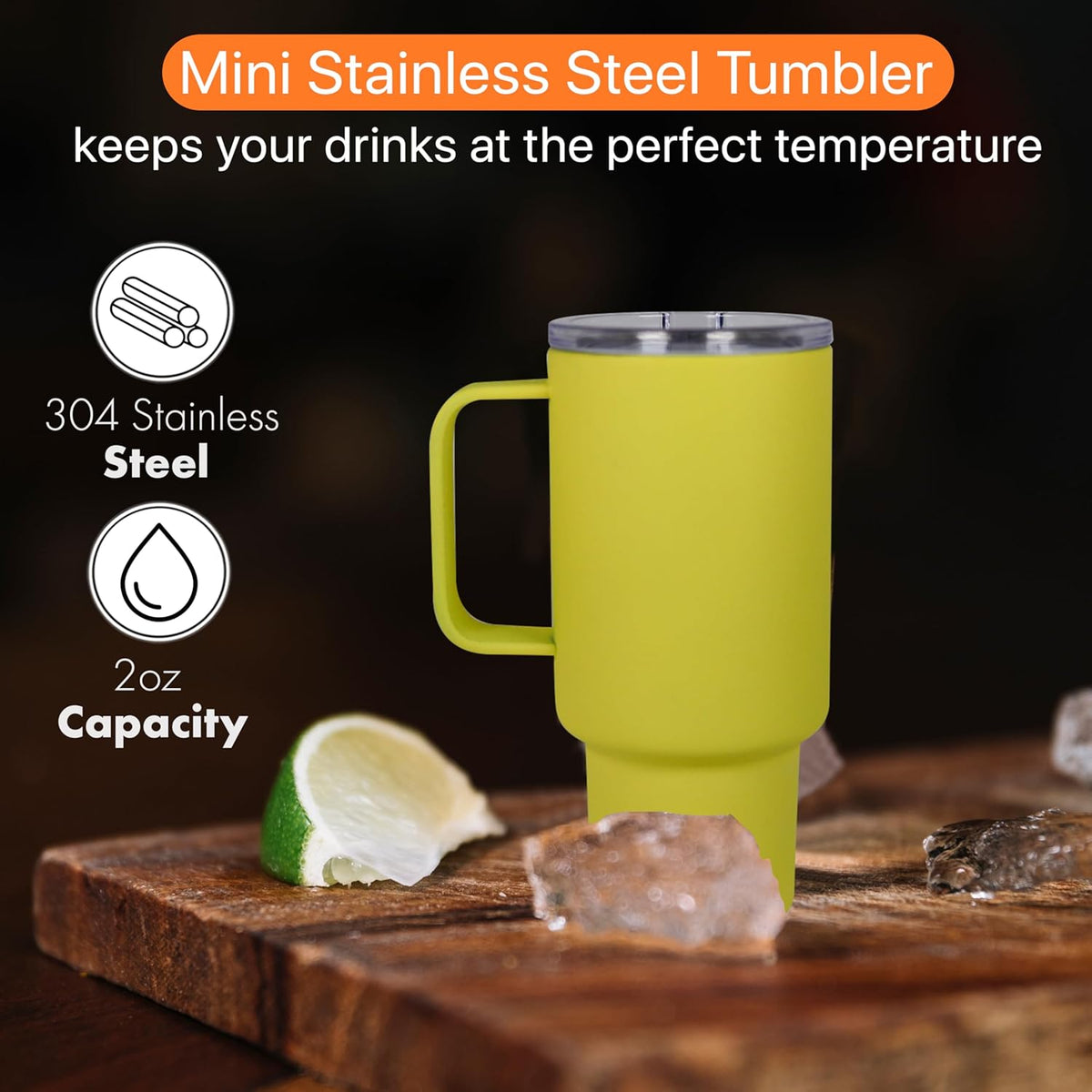 Photo of 2 oz Shot Tumbler with Handle