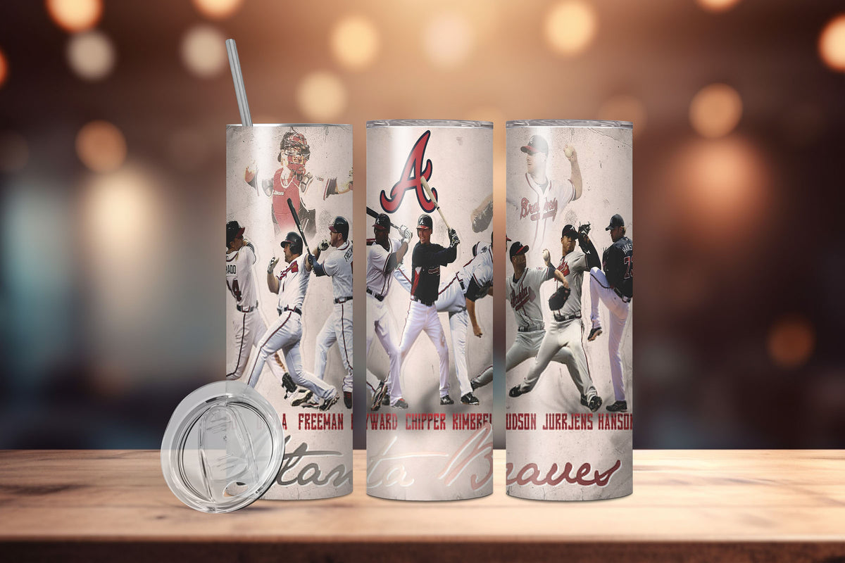 Photo of Atlanta Braves Team – 20 oz Tumbler
