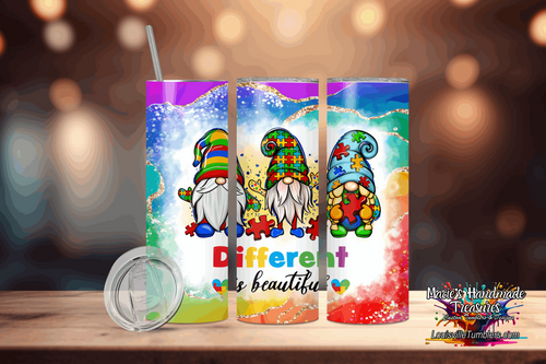 20 oz Autism Gnomes Tumbler