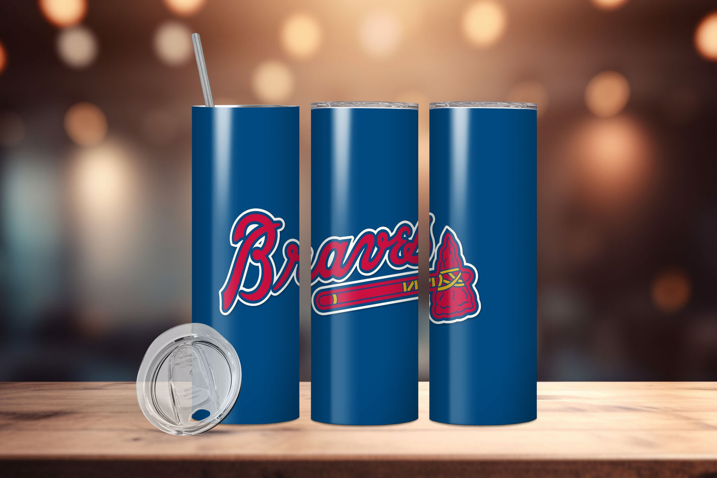 20 oz Braves in Blue