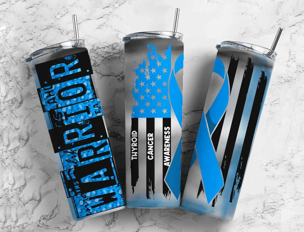 20 oz All Cancer Awareness Warrior Tumbler