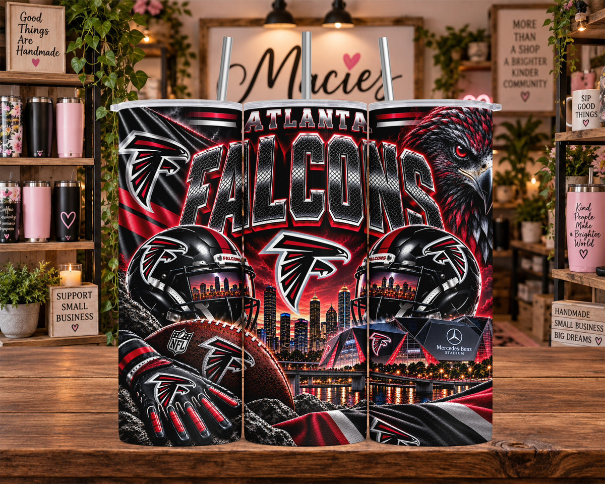 Atlanta Falcons Football 20 oz Tumbler