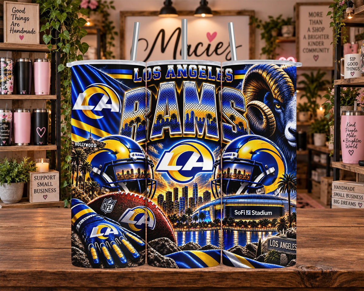 Los Angeles Rams Football Stadium 20 oz Tumbler