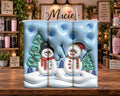 Christmas Snowmen and Trees 20 oz Tumbler