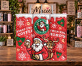 Santa Coffee Christmas Saying 20 oz Tumbler