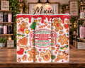 Mrs. Claus Gingerbread Bakery Christmas 20 oz Tumbler