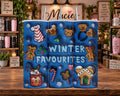 Winter Favorites Gingerbread Holiday Design 20 oz Tumbler