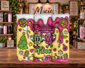 Colorful Holiday Vibes Christmas Design 20 oz Tumbler