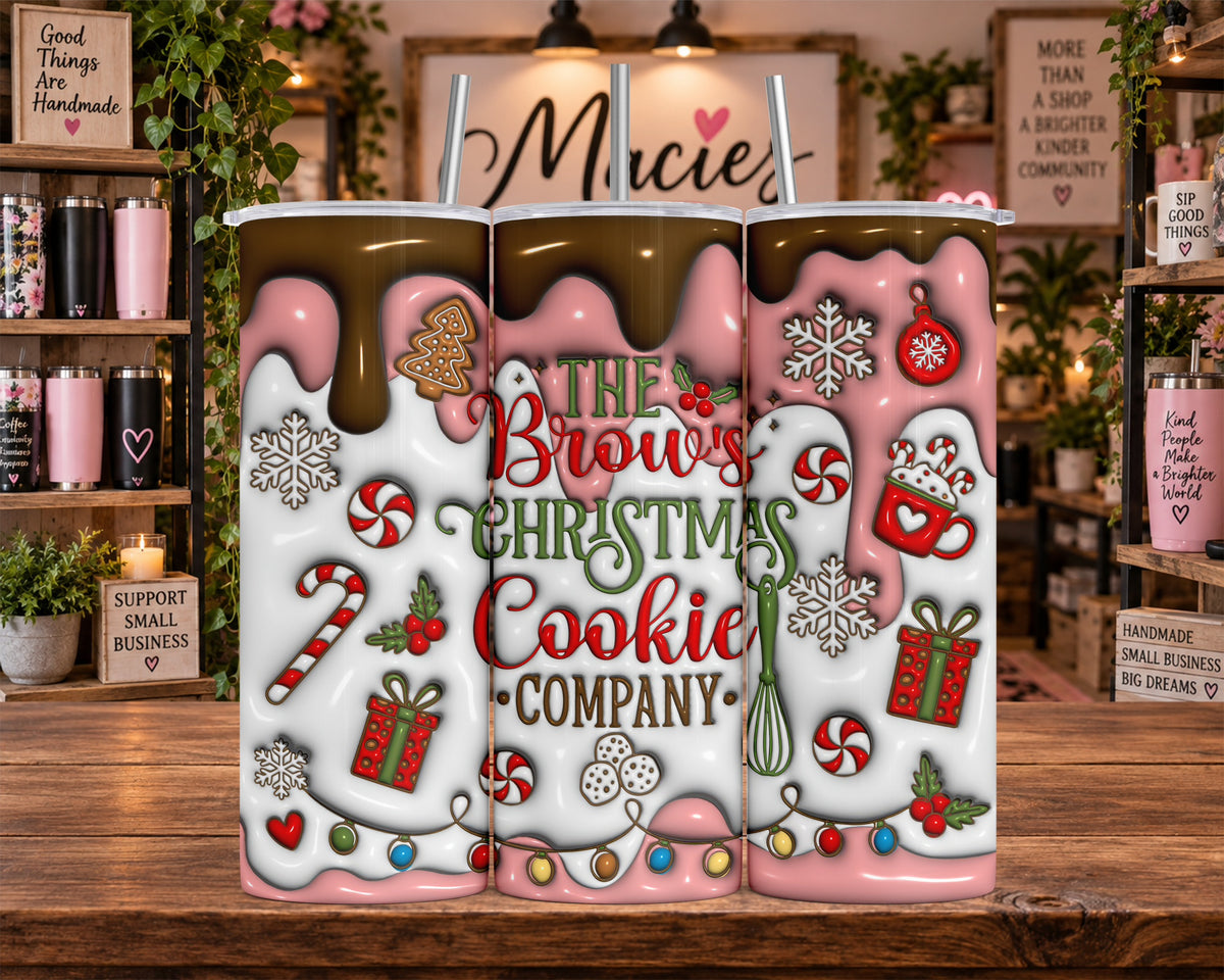 Christmas Cookie Company 20 oz Tumbler