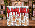 Christmas Gingerbread Cookies and Candy Canes 20 oz Tumbler
