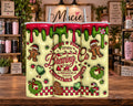 North Pole Christmas Gingerbread 20 oz Tumbler