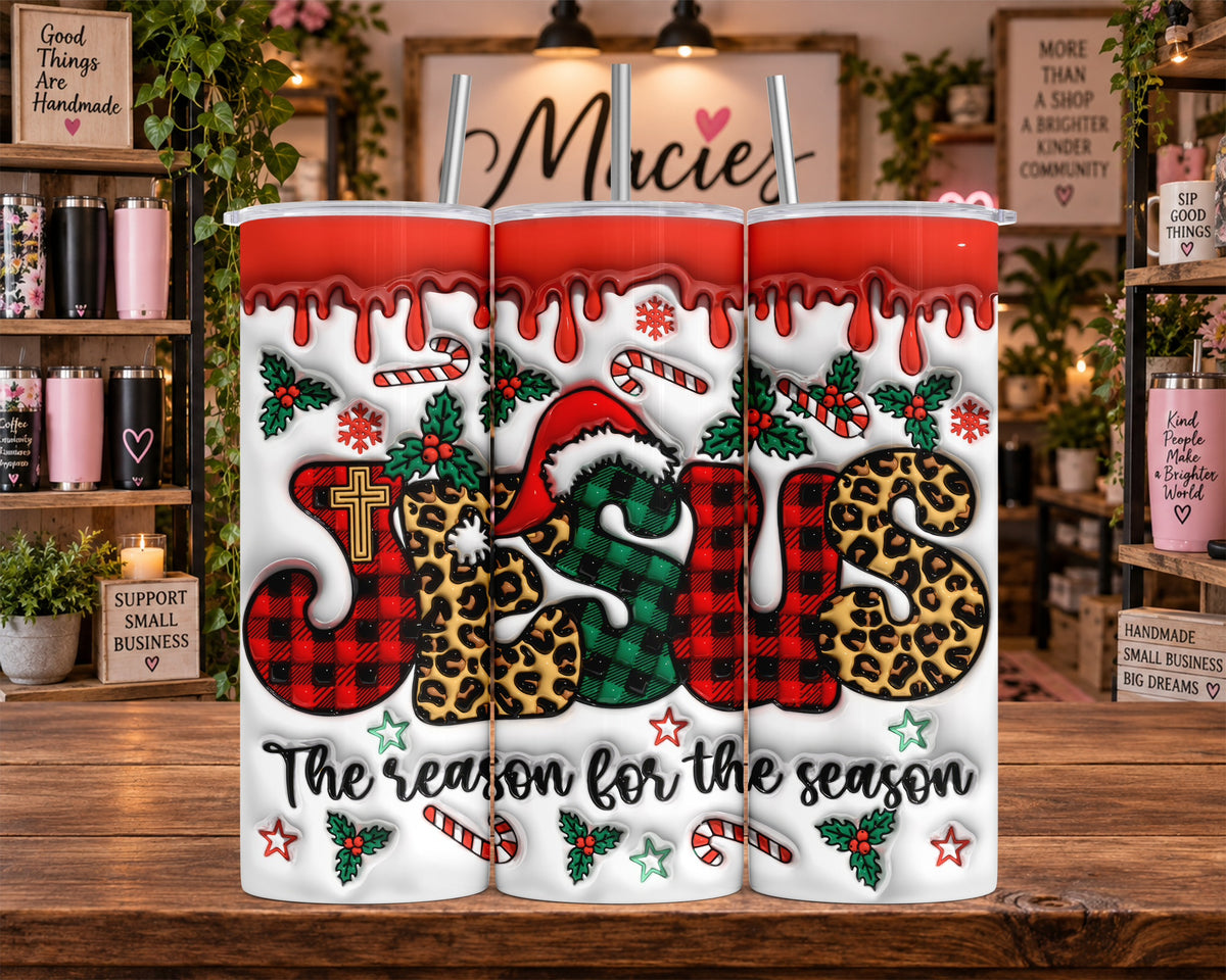 Christmas The Reason for the Season 20 oz Tumbler