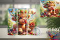 Photo of Baby Cow with Strawberries – 20 oz Tumbler
