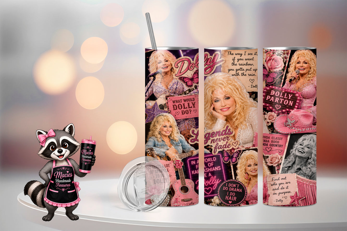 Dolly Parton – 20 oz Tumbler