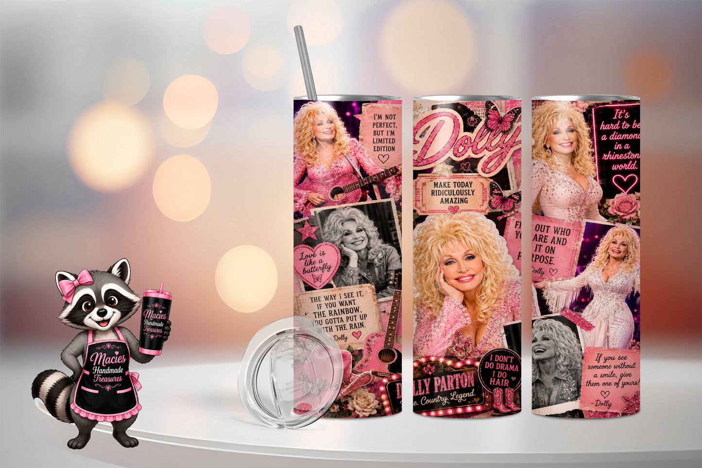 Dolly Parton – 20 oz Tumbler