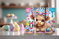 20 oz Easter Cow Tumbler