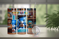20 oz Don't Care Bear Eat Sh!t Tumbler